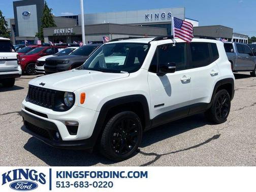 Alpine White Clearcoat 2023 Jeep Renegade Altitude