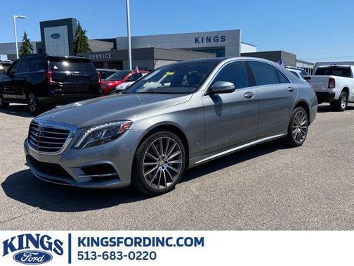 Silver 2015 Mercedes-Benz S-Class S 550