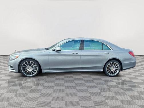 Silver 2015 Mercedes-Benz S-Class S 550