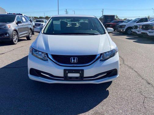 Taffeta White 2015 Honda Civic LX