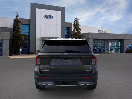 Agate Black Metallic 2026 Ford Explorer Active