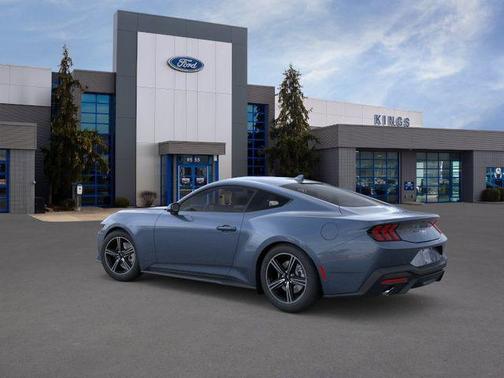 Vapor Blue 2025 Ford Mustang EcoBoost