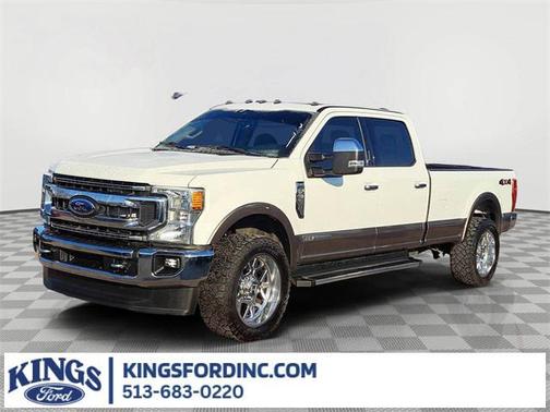 Star White Metallic Tri-Coat 2022 Ford F-350 Lariat