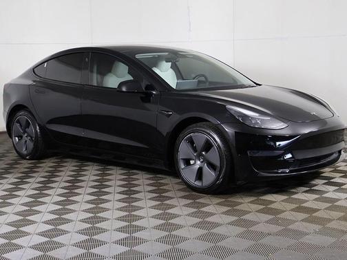 Solid Black 2023 Tesla Model 3 Standard Range