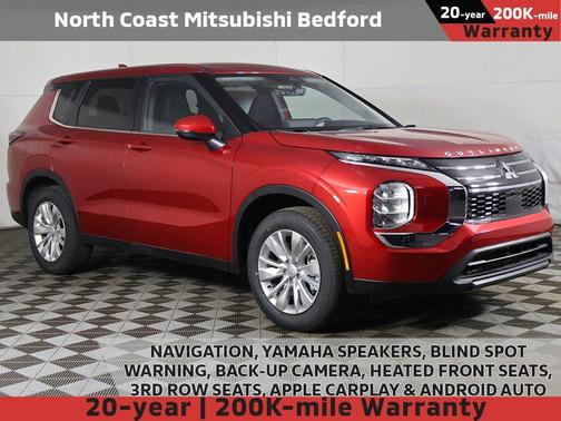 Red Diamond 2026 Mitsubishi Outlander ES 1.5T S-AWC