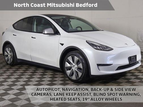 Pearl White Multi-Coat 2020 Tesla Model Y Long Range Dual Motor All-Wheel Drive