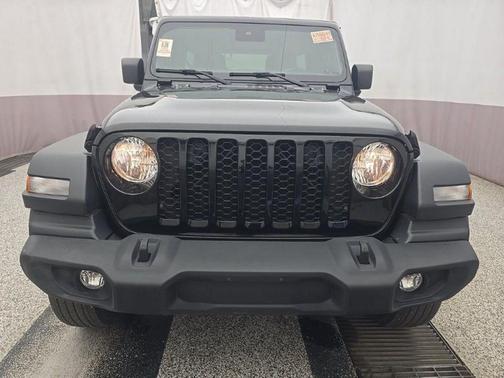 Black 2024 Jeep Wrangler Sport S
