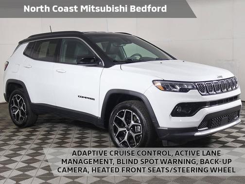 Bright White Clearcoat 2026 Jeep Compass Limited