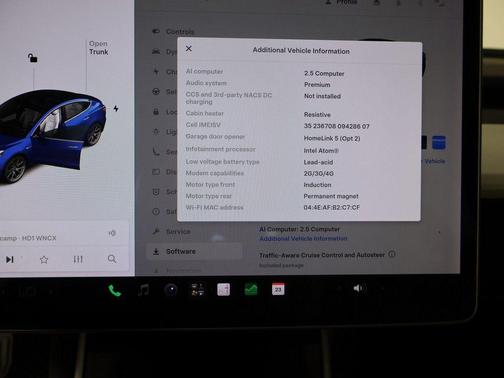 Deep Blue Metallic 2018 Tesla Model 3 Long Range