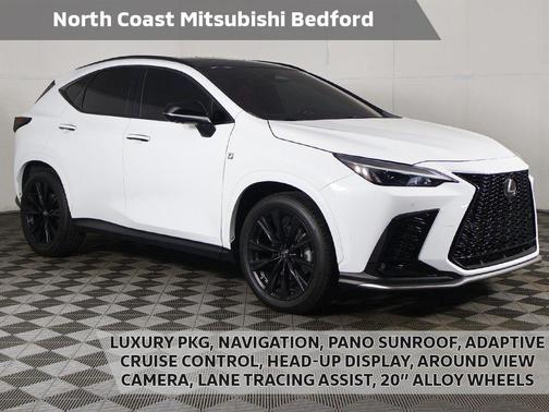 Ultra White 2022 Lexus NX 350 F SPORT Handling