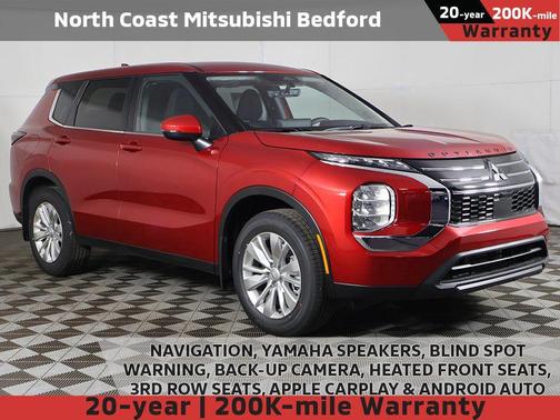 Red Diamond 2026 Mitsubishi Outlander ES 1.5T S-AWC