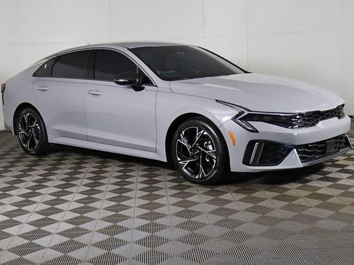 Wolf Gray 2025 Kia K5 GT-Line