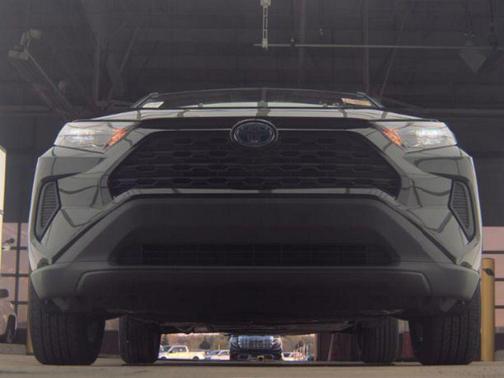 Midnight Black Metallic 2022 Toyota RAV4 Hybrid LE