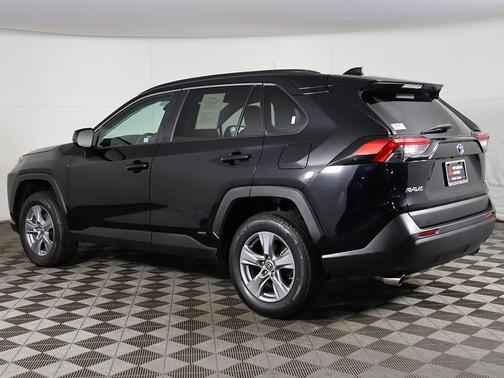Midnight Black Metallic 2022 Toyota RAV4 Hybrid LE