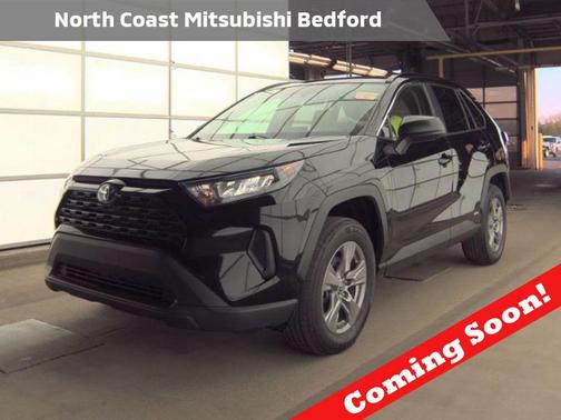 Midnight Black Metallic 2022 Toyota RAV4 Hybrid LE