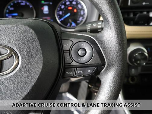 Midnight Black Metallic 2022 Toyota RAV4 Hybrid LE