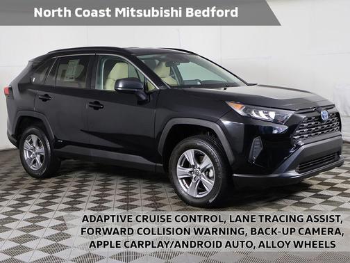 Midnight Black Metallic 2022 Toyota RAV4 Hybrid LE