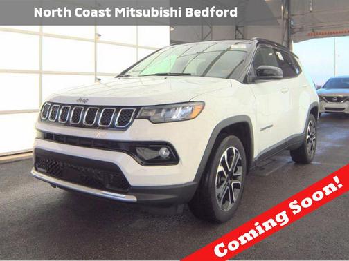Bright White Clearcoat 2023 Jeep Compass Limited