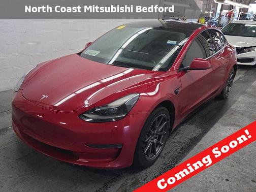 Red Multi-Coat 2022 Tesla Model 3 Long Range
