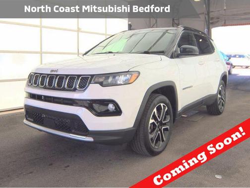 Bright White Clearcoat 2023 Jeep Compass Limited