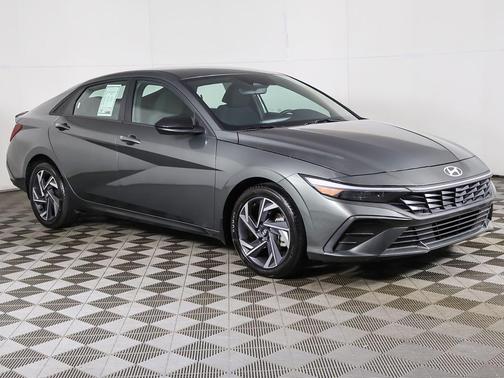 Amazon Gray 2025 Hyundai ELANTRA Sport