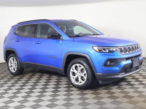 Hydro Blue Pearlcoat 2024 Jeep Compass Latitude