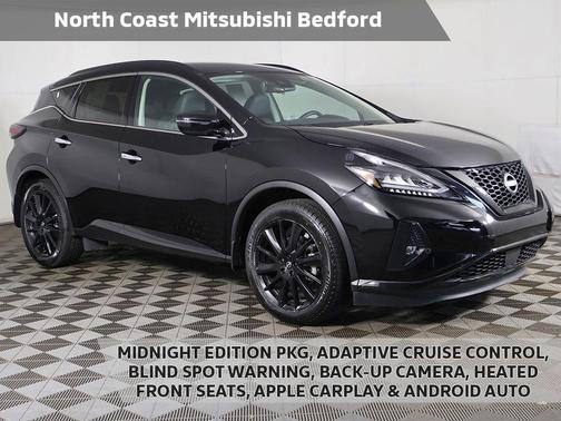 Super Black 2023 Nissan Murano SV Intelligent AWD