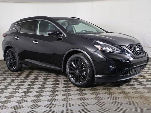 Super Black 2023 Nissan Murano SV Intelligent AWD