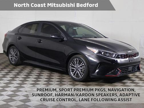 Aurora Black 2023 Kia Forte GT-Line