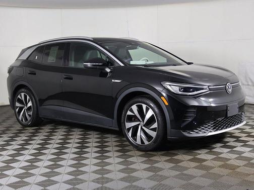 Mythos Black Metallic 2021 Volkswagen ID.4 1st Edition