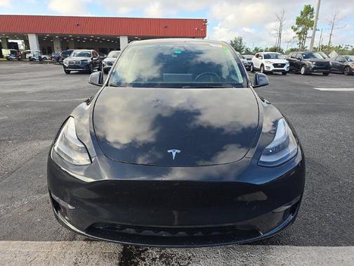 Solid Black 2024 Tesla Model Y Long Range Dual Motor All-Wheel Drive