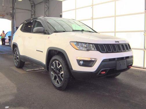 White Clearcoat 2020 Jeep Compass Trailhawk