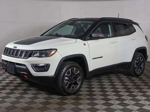 White Clearcoat 2020 Jeep Compass Trailhawk