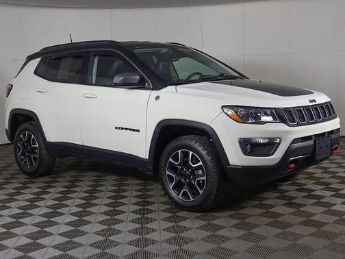 White Clearcoat 2020 Jeep Compass Trailhawk