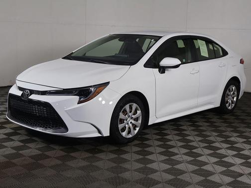 Super White 2021 Toyota Corolla LE