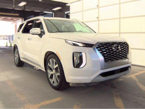 Hyper White 2021 Hyundai PALISADE Limited