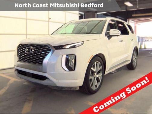 Hyper White 2021 Hyundai PALISADE Limited