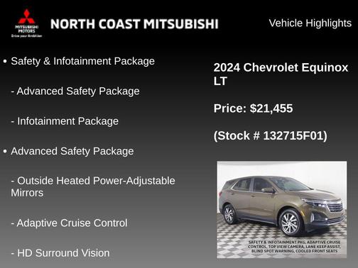 Harvest Bronze Metallic 2024 Chevrolet Equinox 1LT