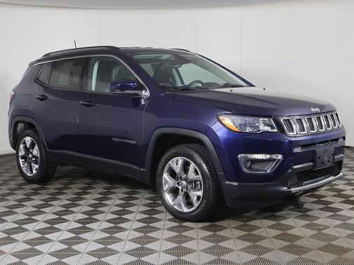 Jazz Blue Pearlcoat 2019 Jeep Compass Limited