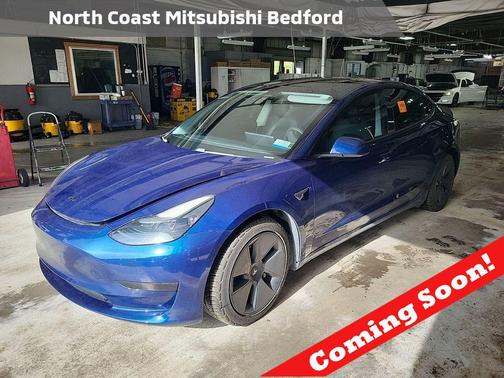 Deep Blue Metallic 2021 Tesla Model 3 Standard Range Plus
