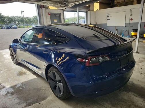 Deep Blue Metallic 2021 Tesla Model 3 Standard Range Plus
