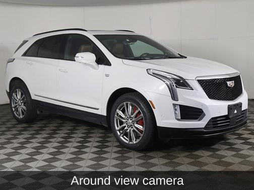Crystal White Tricoat 2023 Cadillac XT5 Sport