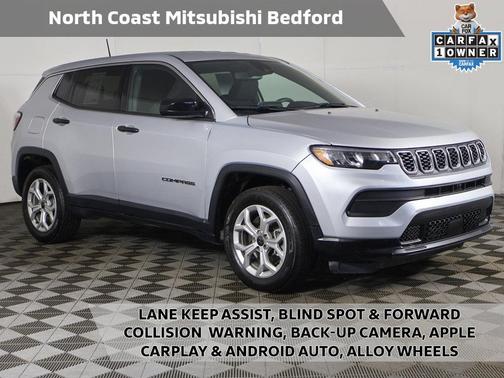 Silver Zynith Metallic Clearcoat 2025 Jeep Compass Sport