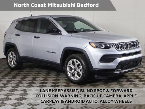 Silver Zynith Metallic Clearcoat 2025 Jeep Compass Sport