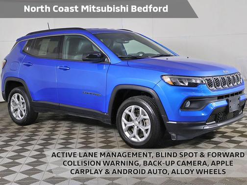 Hydro Blue Pearlcoat 2024 Jeep Compass Latitude