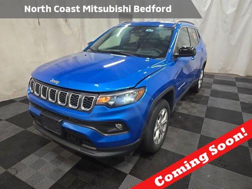 Hydro Blue Pearlcoat 2024 Jeep Compass Latitude