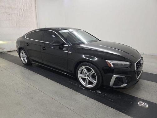 Mythos Black Metallic 2022 Audi A5 Sportback 45 S Line Premium Plus
