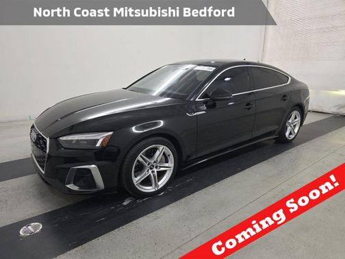 Mythos Black Metallic 2022 Audi A5 Sportback 45 S Line Premium Plus