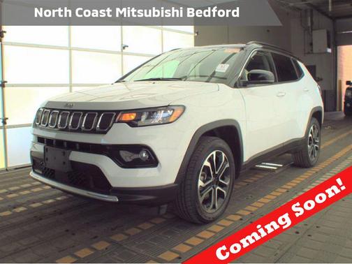 Bright White Clearcoat 2022 Jeep Compass Limited