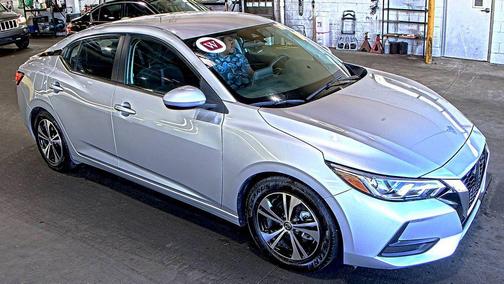 Brilliant Silver Metallic 2023 Nissan Sentra SV